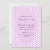 Paarse partij voor hartenbezetting kaart (Voorkant)