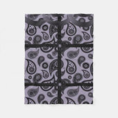 paarse pasleydeklaag fleece deken (Voorkant)