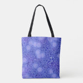 paarse passie boodschappentas tote bag (Achterkant)
