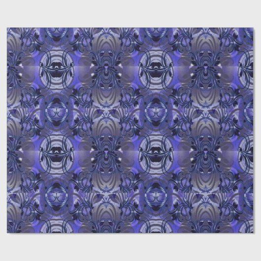 Paarse Passie Cadeaupapier (Vlak)