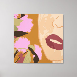 Paarse Passie Canvas Afdruk