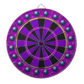 Paarse Passie (Dartboard) Dartbord (Voorkant)