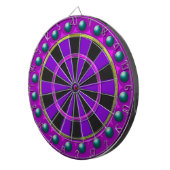 Paarse Passie (Dartboard) Dartbord (Voorkant Rechts)