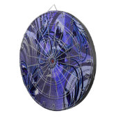 Paarse Passie Dartbord (Voorkant Rechts)