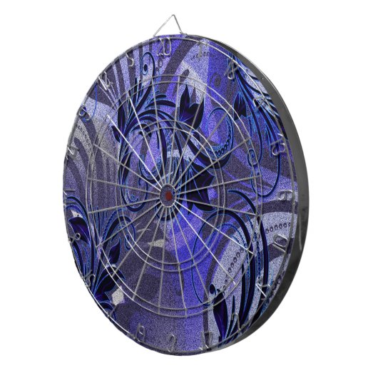 Paarse Passie Dartbord (Voorkant Rechts)