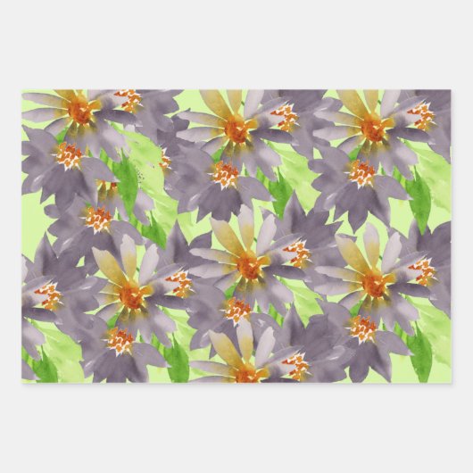 Paarse Passie Inpakpapier Vel (Voorkant 2)