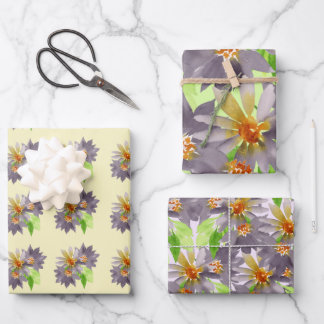 Paarse Passie Inpakpapier Vel