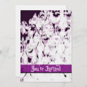 Paarse Passie Kaart (Voorkant / Achterkant)