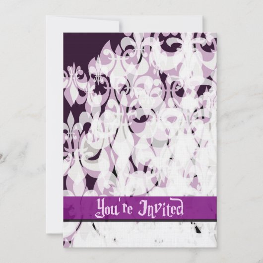 Paarse Passie Kaart (Voorkant)