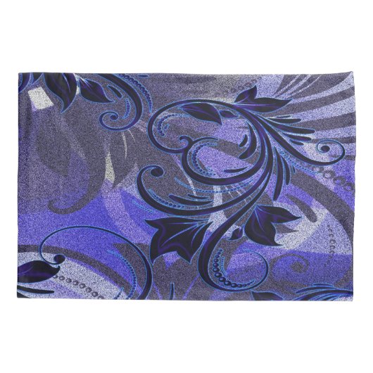 Paarse Passie Kussensloop (Achterkant-Links)