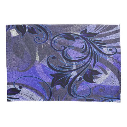 Paarse Passie Kussensloop (Voorkant-Links)