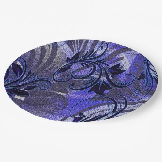 Paarse Passie Papieren Bordje (Gekanteld)