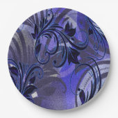 Paarse Passie Papieren Bordje (Voorkant)