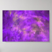 Paarse Passie Poster (Voorkant)