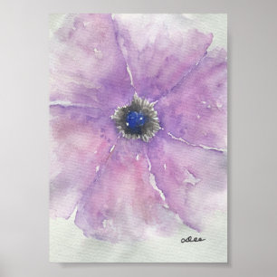 Paarse Passie Premium 5x7 Canvas Gloss-Poster Poster