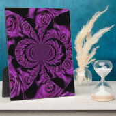 Paarse passie: Rozen van de Royal Romance Fotoplaat (Zijkant)