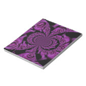 Paarse passie: Rozen van de Royal Romance Notitieblok (Linkerzijde)