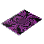 Paarse passie: Rozen van de Royal Romance Notitieboek (Linkerzijde)