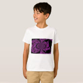 Paarse passie: Rozen van de Royal Romance T-shirt (Voorkant volledig)