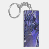 Paarse Passie Sleutelhanger (Voorkant Links)