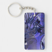 Paarse Passie Sleutelhanger (Voorkant)