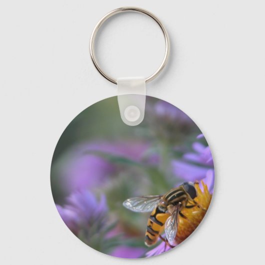 Paarse Passie Sleutelhanger (Voorkant)