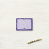 Paarse Passie | Violet Lavender Plum Brusbec Post-it® Notes (Op bureau)