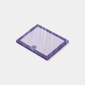 Paarse Passie | Violet Lavender Plum Brusbec Post-it® Notes (Schuin)