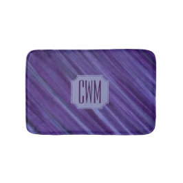 Paarse Passie | Violet Plum Brusbetier Monogram Badmat