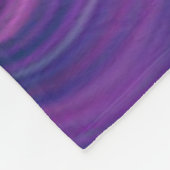 Paarse passie vlootsdeken. fleece deken (Hoek)