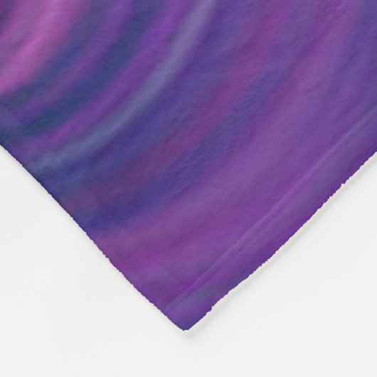 Paarse passie vlootsdeken. fleece deken (Hoek)