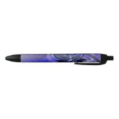 Paarse Passie Zwarte Inkt Pen (Bodem)