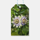 Paarse Passiebloem Cadeautags Cadeaulabel (Achterkant)
