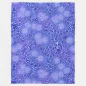 paarse passiedeken fleece deken (Voorkant)