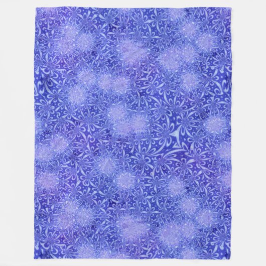 paarse passiedeken fleece deken (Voorkant)