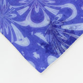 paarse passiedeken fleece deken (Hoek)