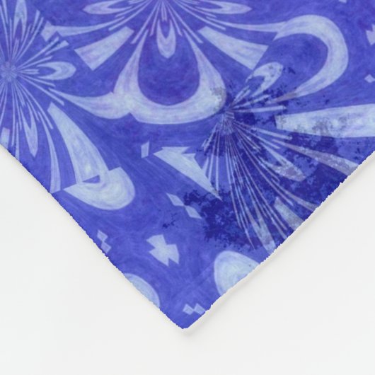 paarse passiedeken fleece deken (Hoek)