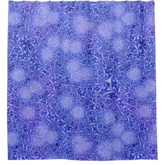 paarse passiedouche gordijn (Voorkant)