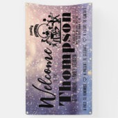 Paarse passiegezinshereniger spandoek (Verticaal)