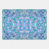 Paarse Passion Abstract inpakpapier Vel (Voorkant 2)