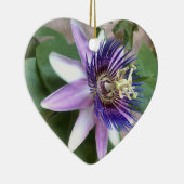 Paarse Passion Flower Keramisch Ornament (Rechts)