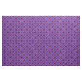Paarse Passion Flowers | Boho Style Stof (Yard (91,4 cm))