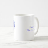 Paarse Passion Flowers Coffee Mok (Voorkant rechts)