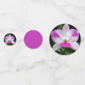 Paarse Passion Orchids Confetti (Voorkanten)