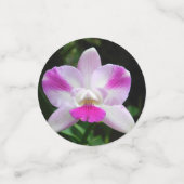 Paarse Passion Orchids Confetti (Kleine voorkant)