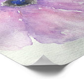 Paarse Passion Premium 8 x 10 Canvas Gloss-Poster Poster (Hoek)