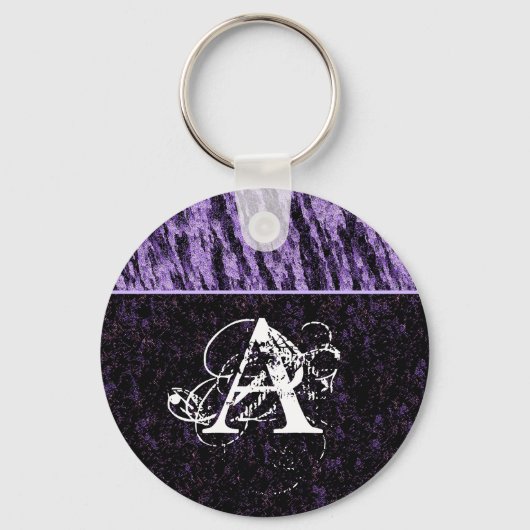 Paarse Passion Sleutelhanger (Voorkant)