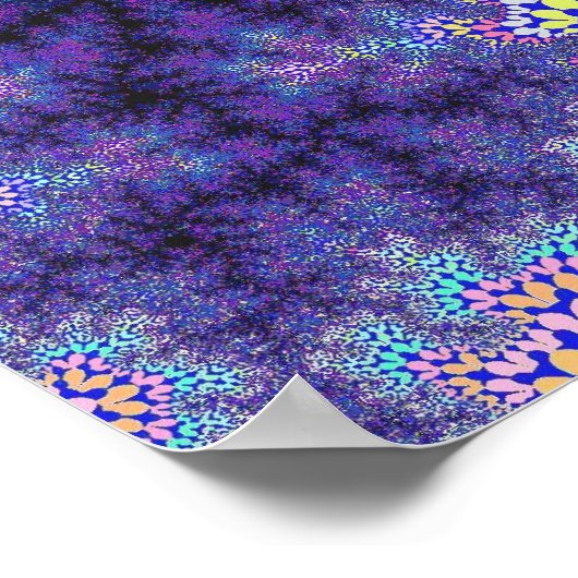 Paarse pasta's poster (Hoek)