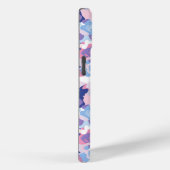 Paarse pastel camouflage Case-Mate iPhone case (Achterkant / Rechts)