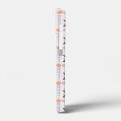 Paarse pastel Decoratieve kleurrijke tegel Case-Mate iPhone Case (Achterkant / Links)